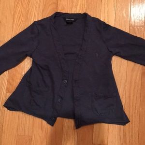 Navy Blue Cardigan